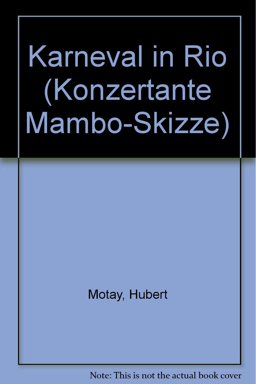 Karneval in Rio: Konzertante Mambo-Skizze. Salonorchester. Kontrabass. (Domesticum) Sheet Music