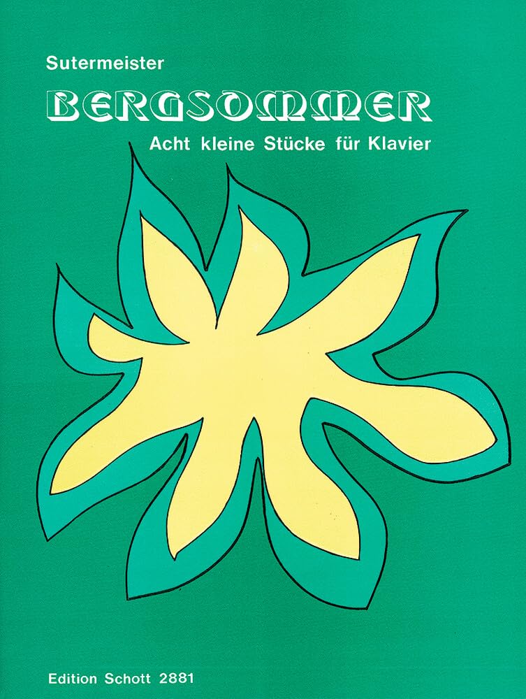 Bergsommer: 8 kleine Stücke. Klavier. Sheet Music