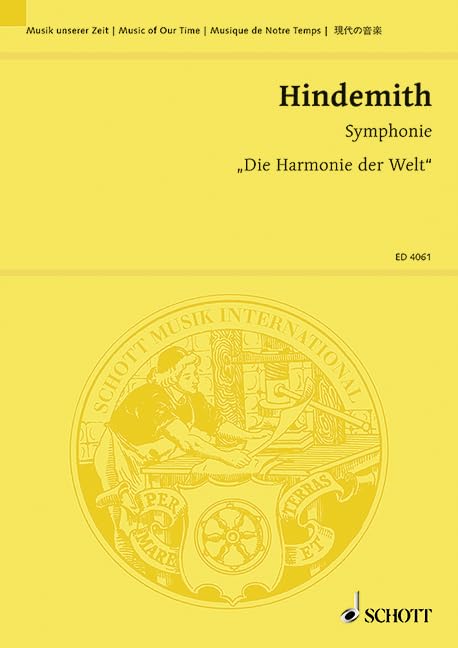 Symphony "Die Harmonie der Welt": Large Orchestra. Partition d'étude. Sheet Music