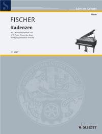 Cadenzas: for 7 piano concertos of Wolfgang Amadeus Mozart. piano. Sheet Music