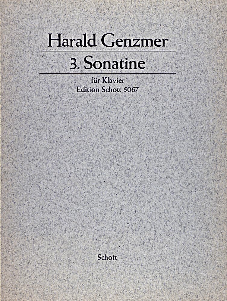 3. Sonatine: GeWV 374. Klavier. Sheet Music
