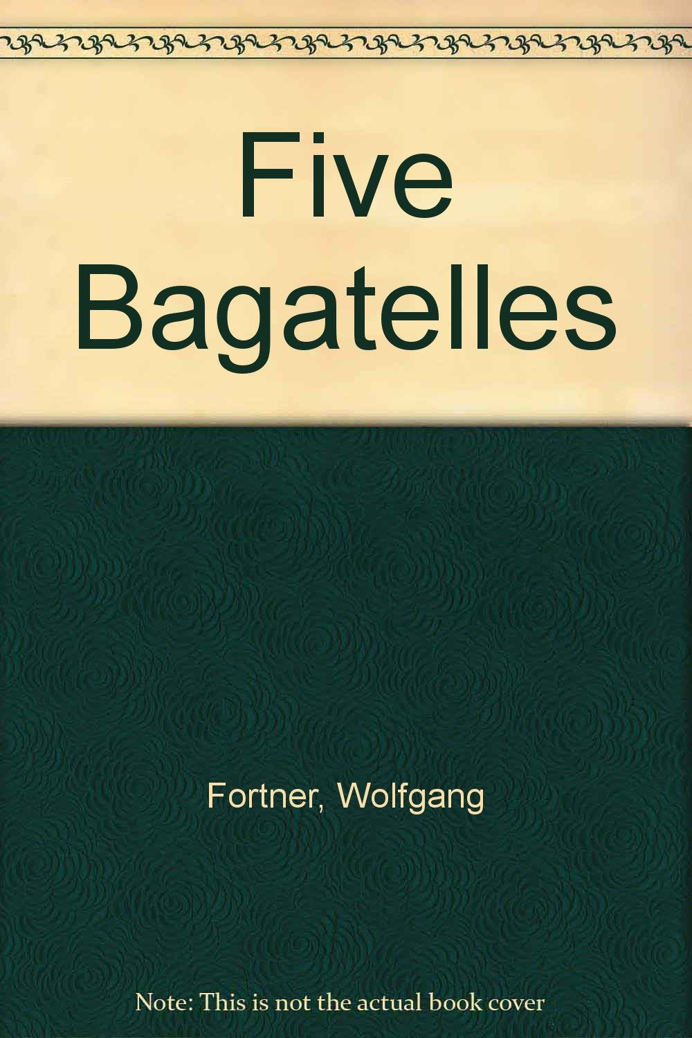 Fünf Bagatellen: Bläserquintett. Stimmensatz. Sheet Music