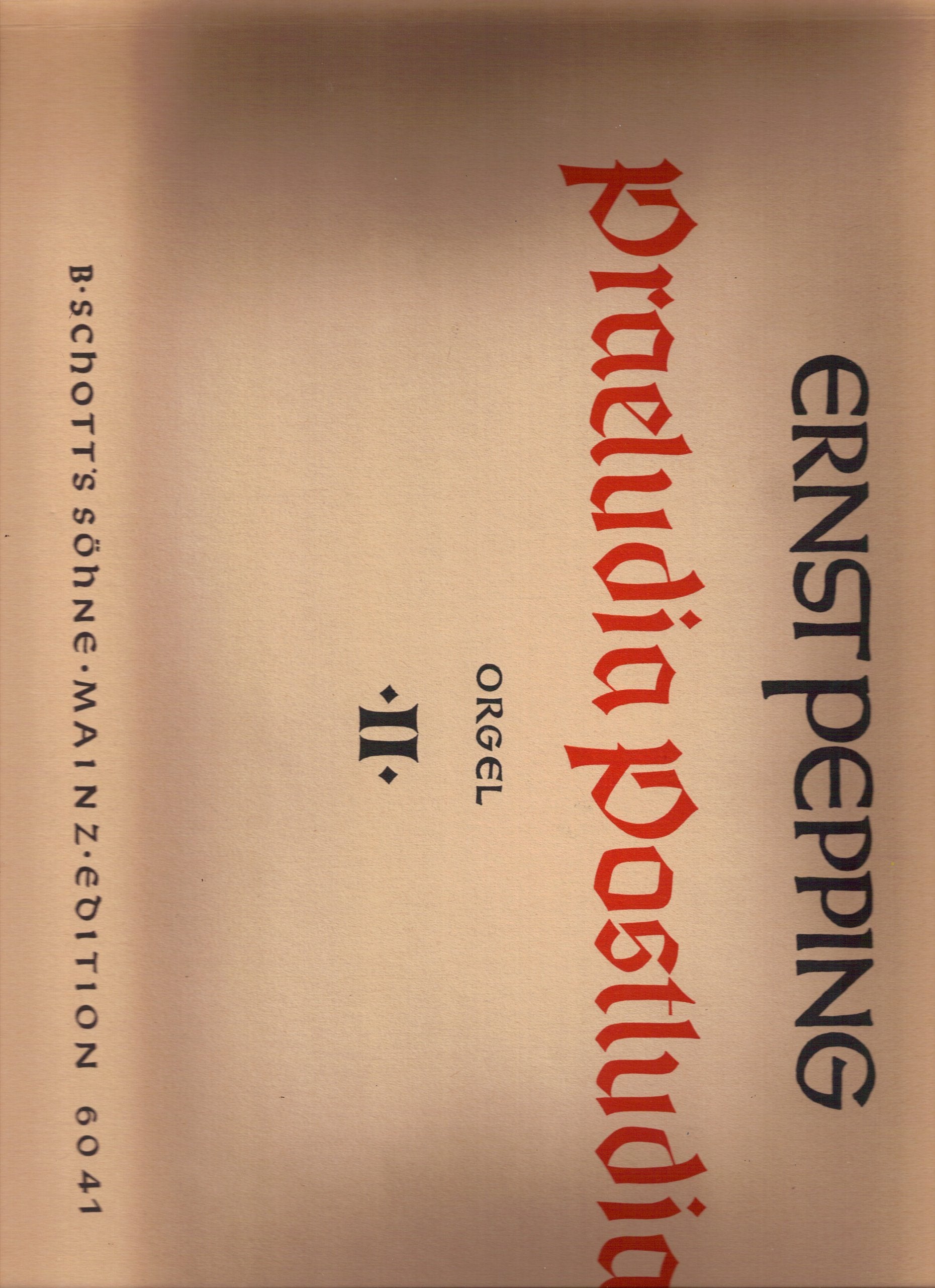 Praeludia - Postludia: zu 18 Chorälen. Band 2. Orgel. Sheet Music