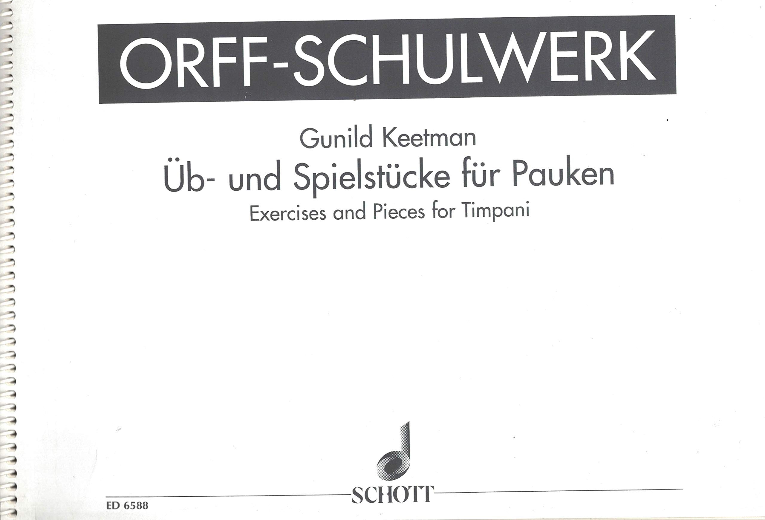 Exercises and Pieces for Timpani: 1-4 Timpani (1 or 2 Players). Sheet Music