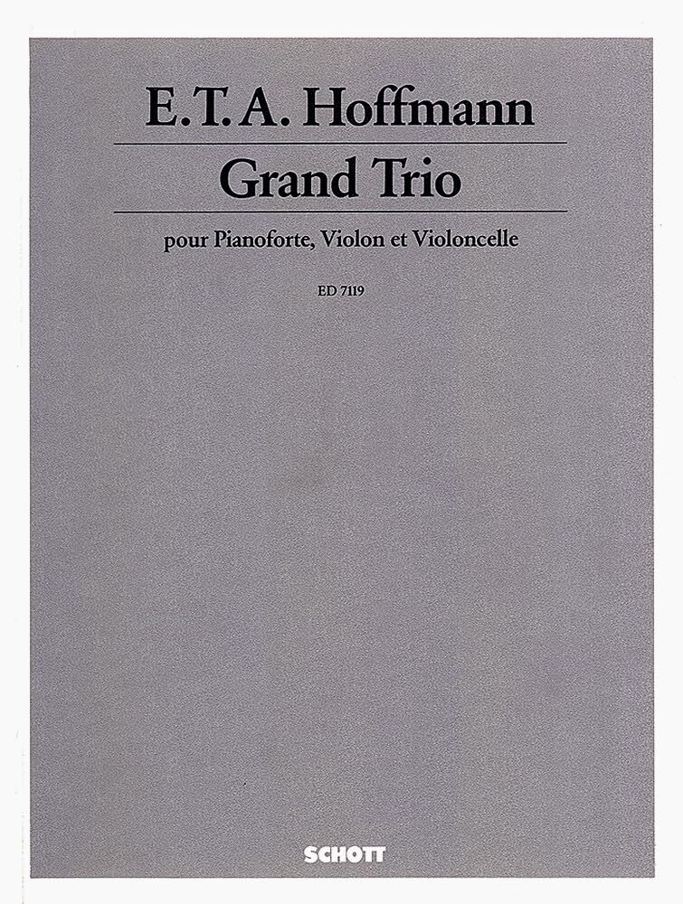 Grand Trio: Klaviertrio. Partitur und Stimmen. Sheet Music