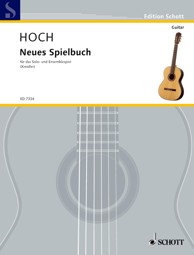 Neues Spielbuch: Modelle, Übungs- und Vortragsstücke für das Solo- und Ensemblespiel. Gitarre. (Edition Schott) Sheet Music