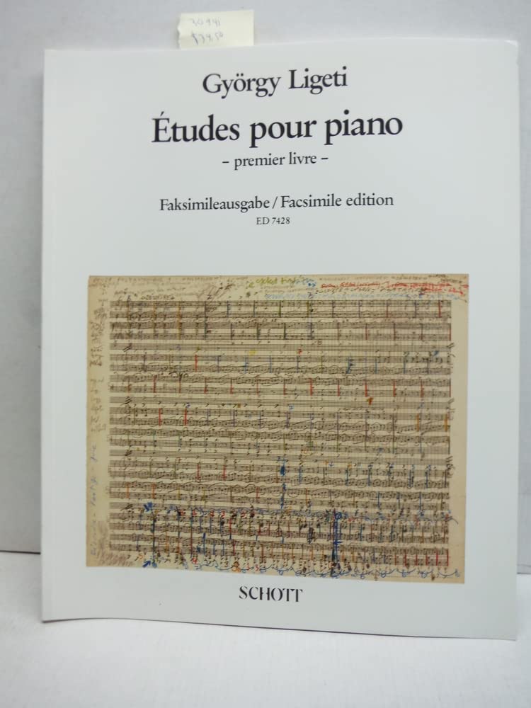 Études pour piano: Premier livre. Vol. 1. Klavier. Sheet Music