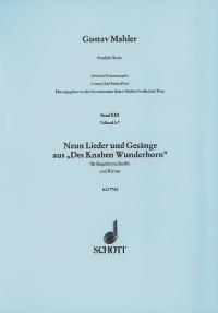 Sämtliche Werke: 9 Lieder und Gesänge. Band XIII, 2ah. Singstimme und Klavier. Sheet Music