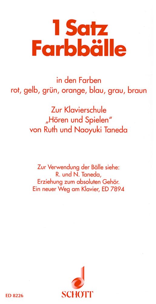 Wir hören und spielen: Ein Weg zum absoluten Gehör. Klavier. Sheet Music