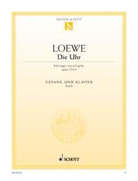 Die Uhr: G major. op. 123/3. high voice and piano. aiguë. Sheet Music