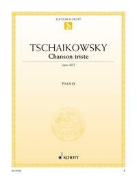 Chanson triste: op. 40/2. piano. Sheet Music