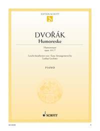 Humoresque: (easier edition). op. 101/7. piano. Sheet Music