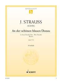 Le beau Danube bleu: Waltz. op. 314. piano. Sheet Music