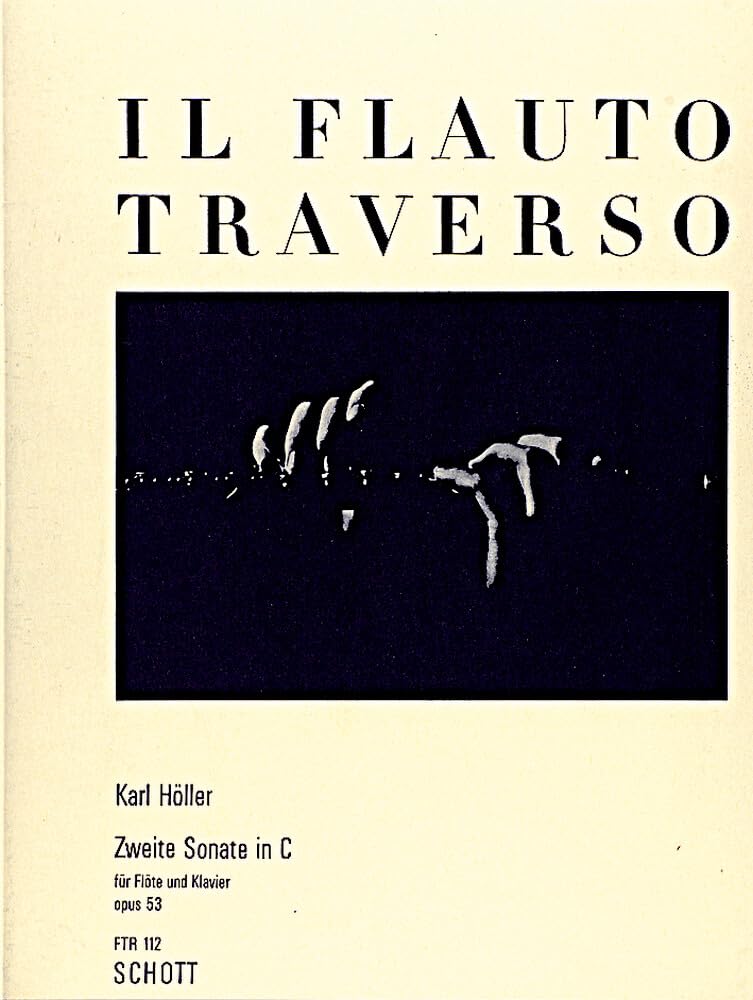Il Flauto Traverso: Zweite Sonate in C für Flöte und Klavier. OPus 53 Sheet Music