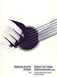 Guitar Pieces: Ludwig XIV. gewidmet. guitar. Sheet Music