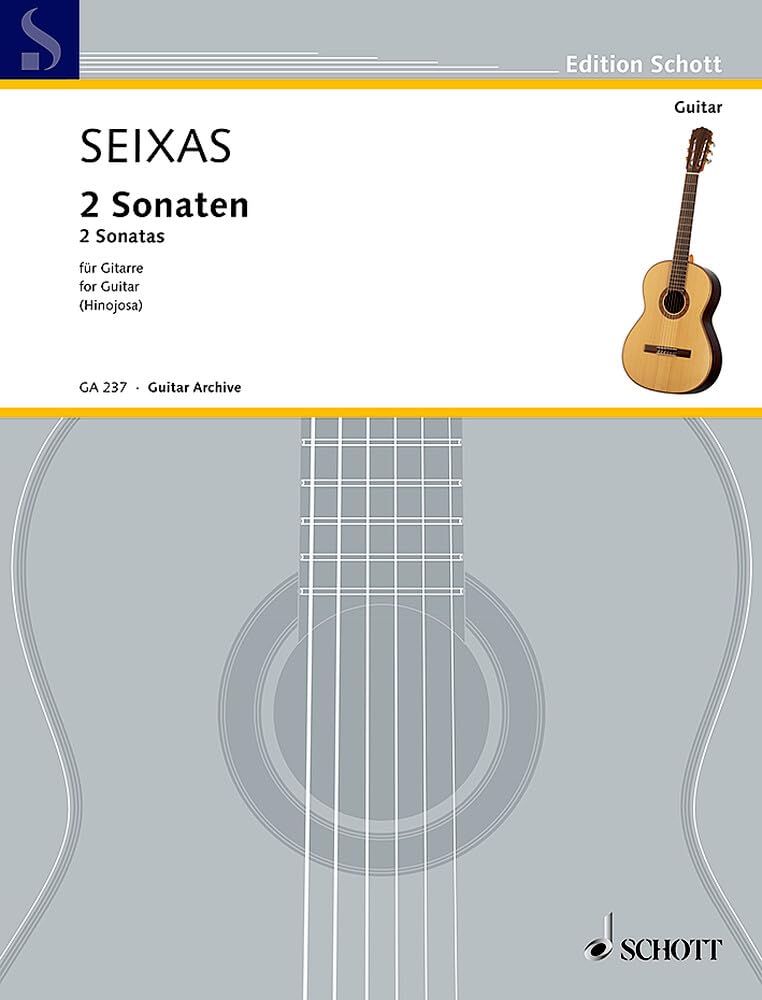 2 Sonaten: SK Nr. 74 und 80. Gitarre. (Edition Schott) Sheet Music