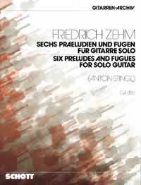 Six Preludes and Fugues: guitar. Sheet Music