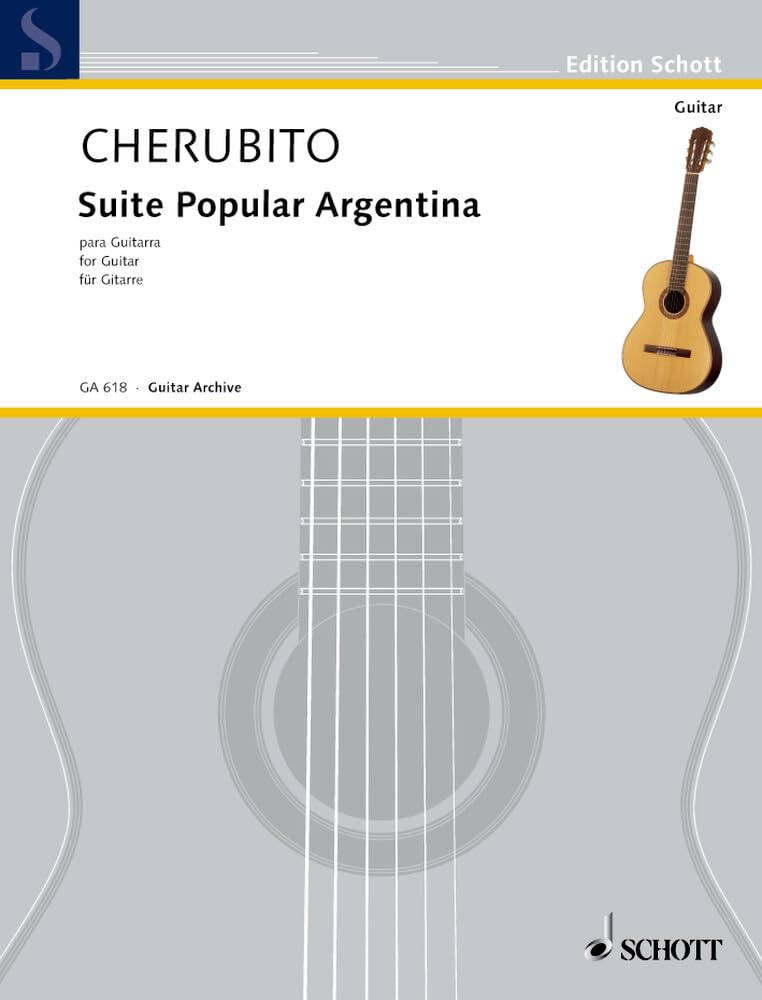 Suite Popular Argentina: Gitarre. (Edition Schott) Sheet Music