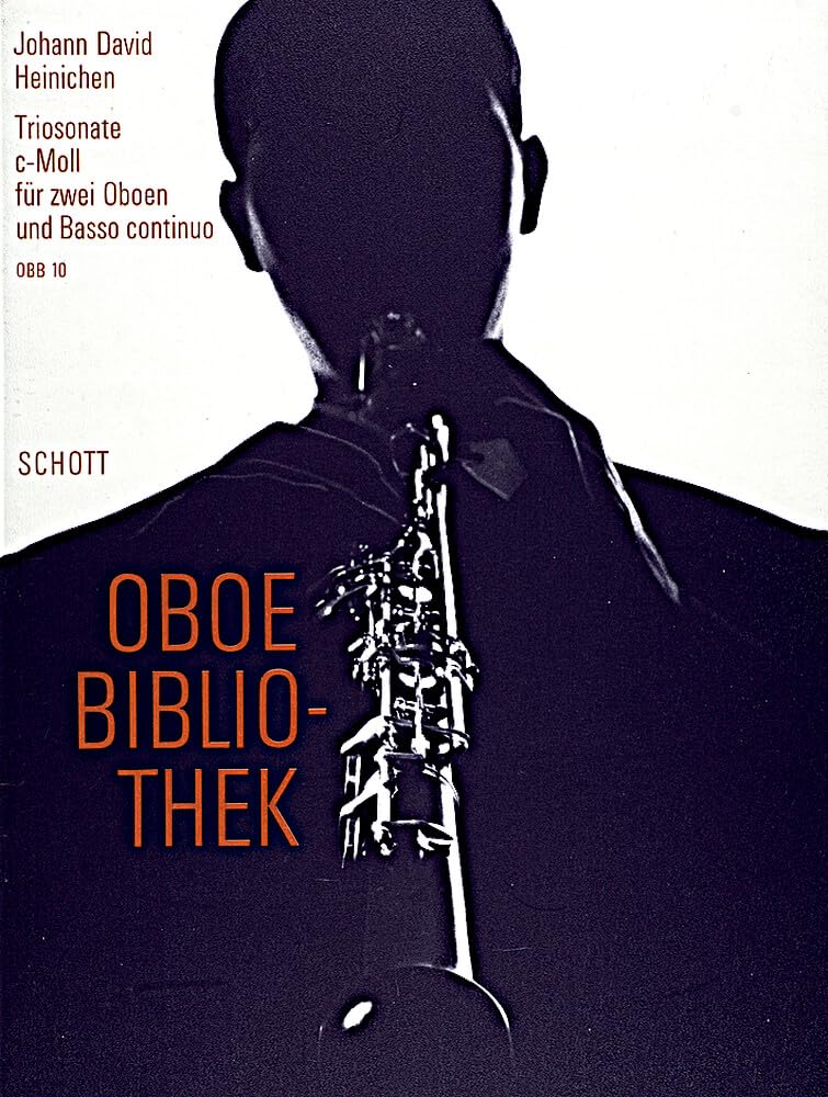 Triosonate c-Moll: 2 Oboen und Basso continuo. (Oboen Bibliothek) Sheet Music