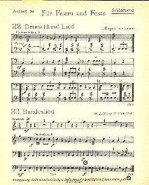 Für Feiern und Feste: Anhang. Blasorchester (8-27 Stimmen). Schlagzeug. Sheet Music
