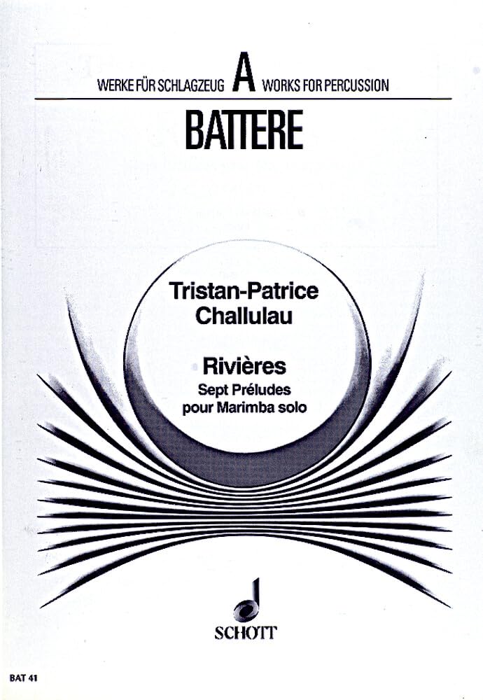 Revières: Sept Préludes. Marimbaphon. (a battere) Sheet Music