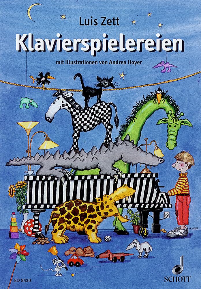 Klavierspielereien: Klavierspielen und Spielen mit dem Klavier. Klavier. Sheet Music