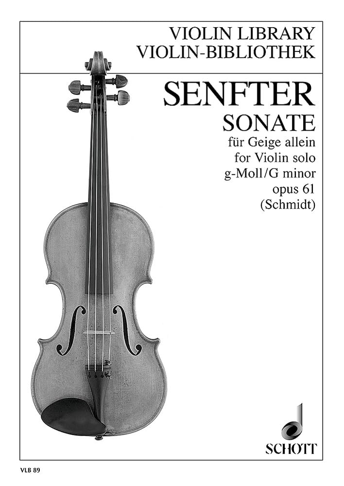 Sonate g-Moll: op. 61. Violine. (Violin-Bibliothek) Sheet Music