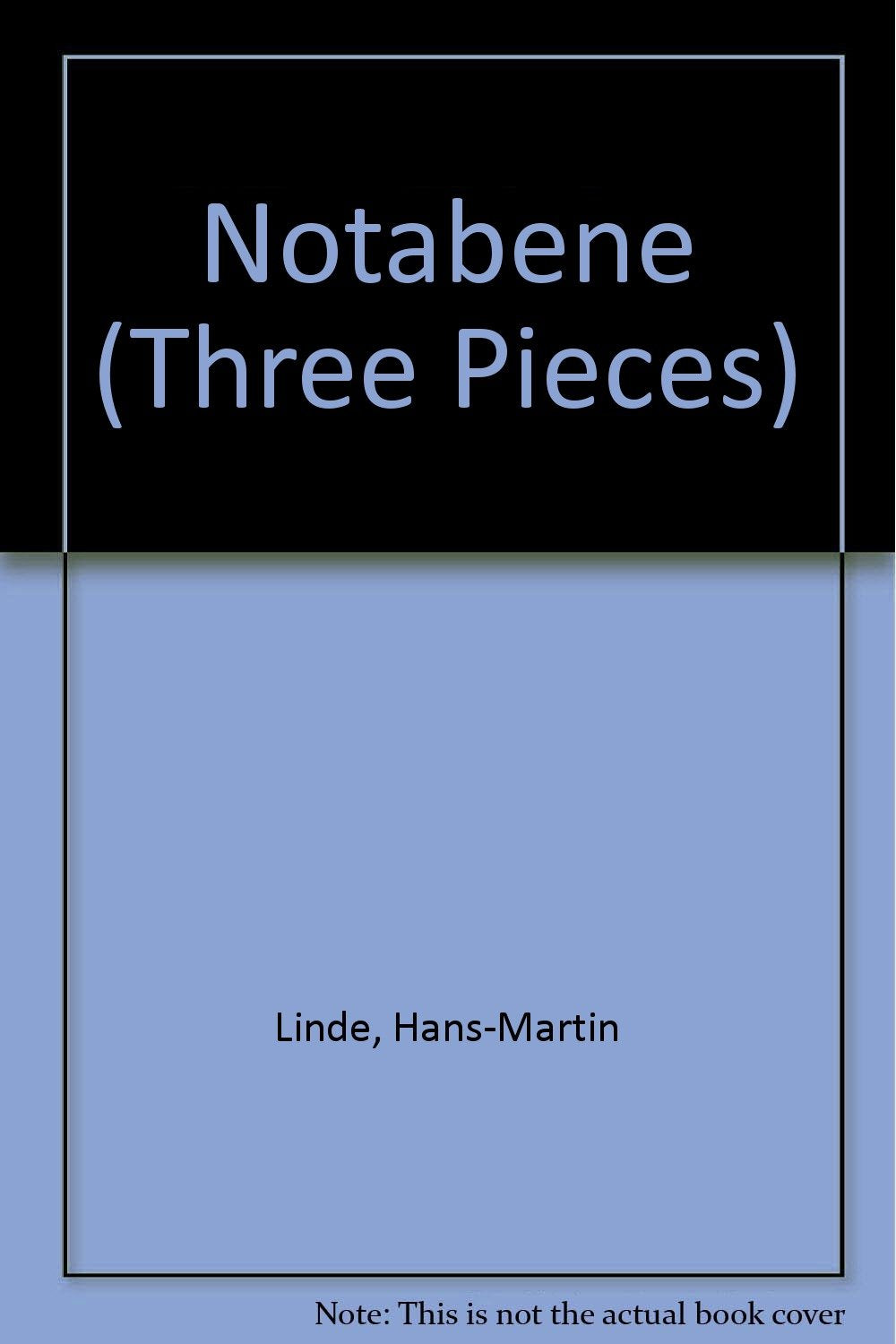 Notabene: 3 Stücke. Cembalo. Sheet Music