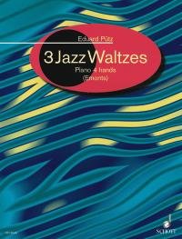 Drei Jazz-Walzer: Klavier 4-händig. Sheet Music