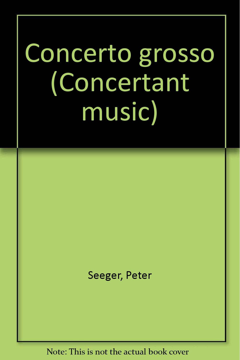 Concerto grosso: Concertant music. Wind band. book