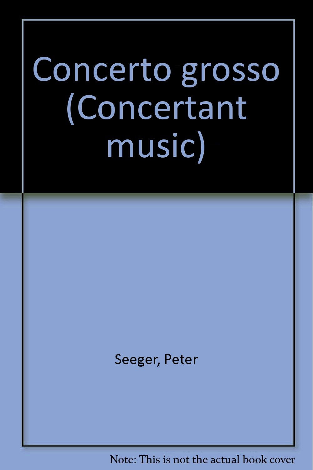 Concerto grosso: Concertant music. Wind band. book