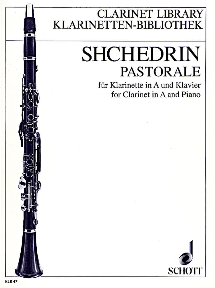 Pastorale: Klarinette in A und Klavier. (Klarinetten-Bibliothek) Sheet Music