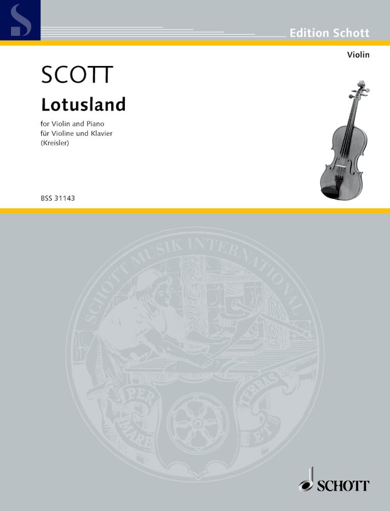 Lotusland: No. 9. violin and piano. book
