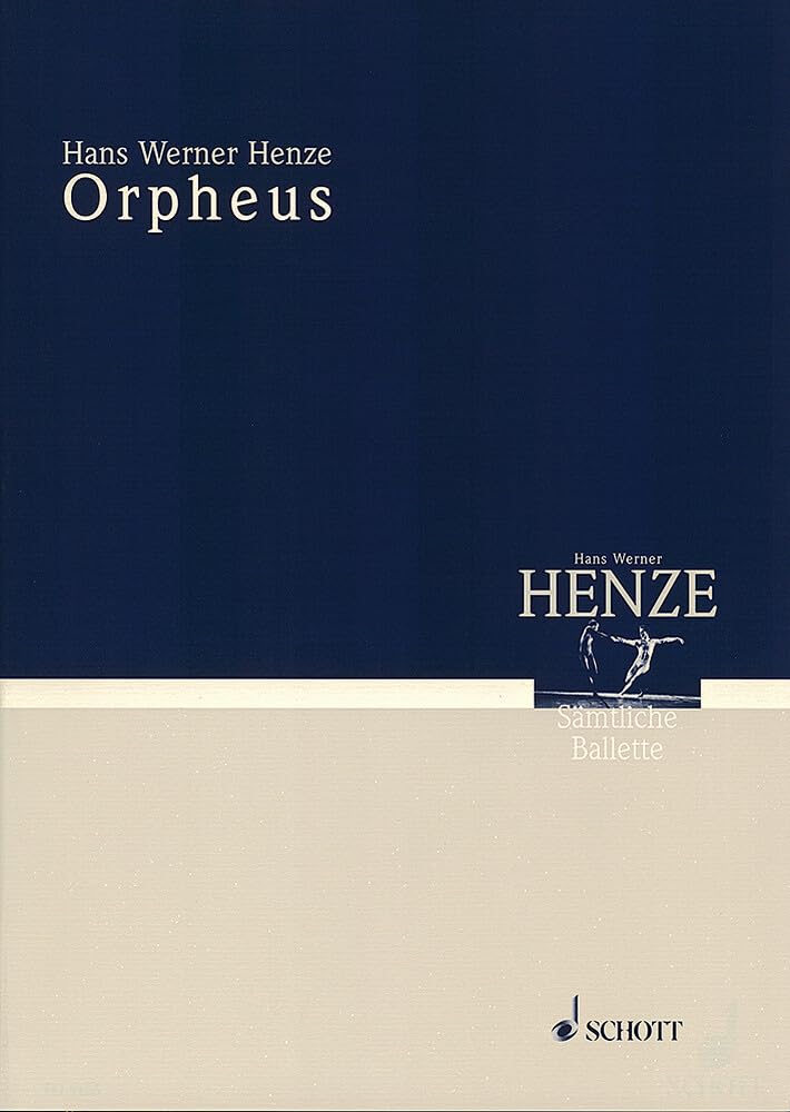Orpheus: Eine Geschichte in zwei Akten und sechs Szenen von Edward Bond. Studienpartitur. (Musik unserer Zeit) Sheet Music