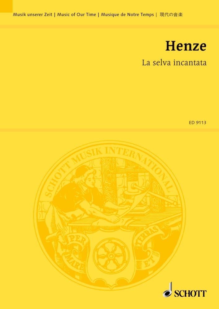 Der verwunschene Wald: Der verwunschene Wald. Orchester. Studienpartitur. (Musik unserer Zeit) Sheet Music