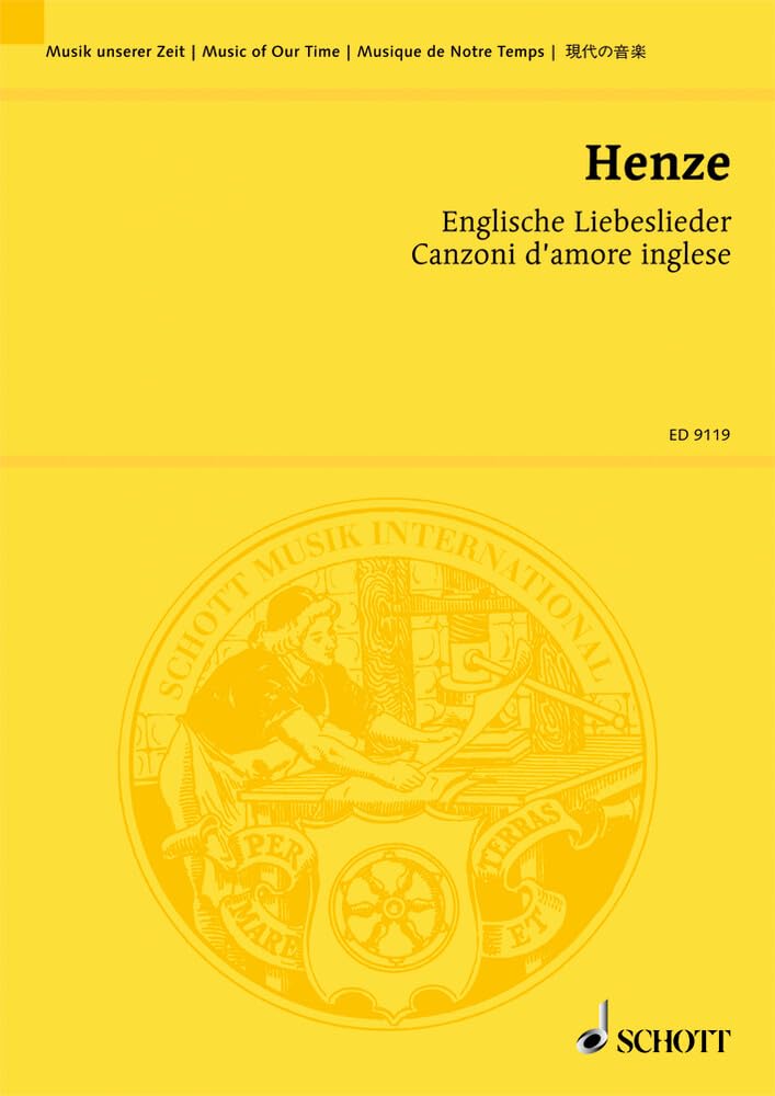 Englische Liebeslieder: Canzoni d'amore inglese. cello and orchestra. Partition d'étude. book