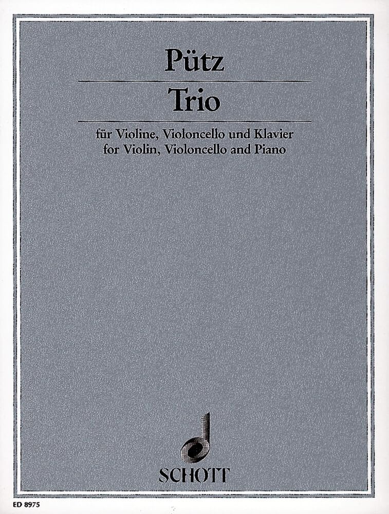 Trio: Klaviertrio. Partitur und Stimmen. Sheet Music