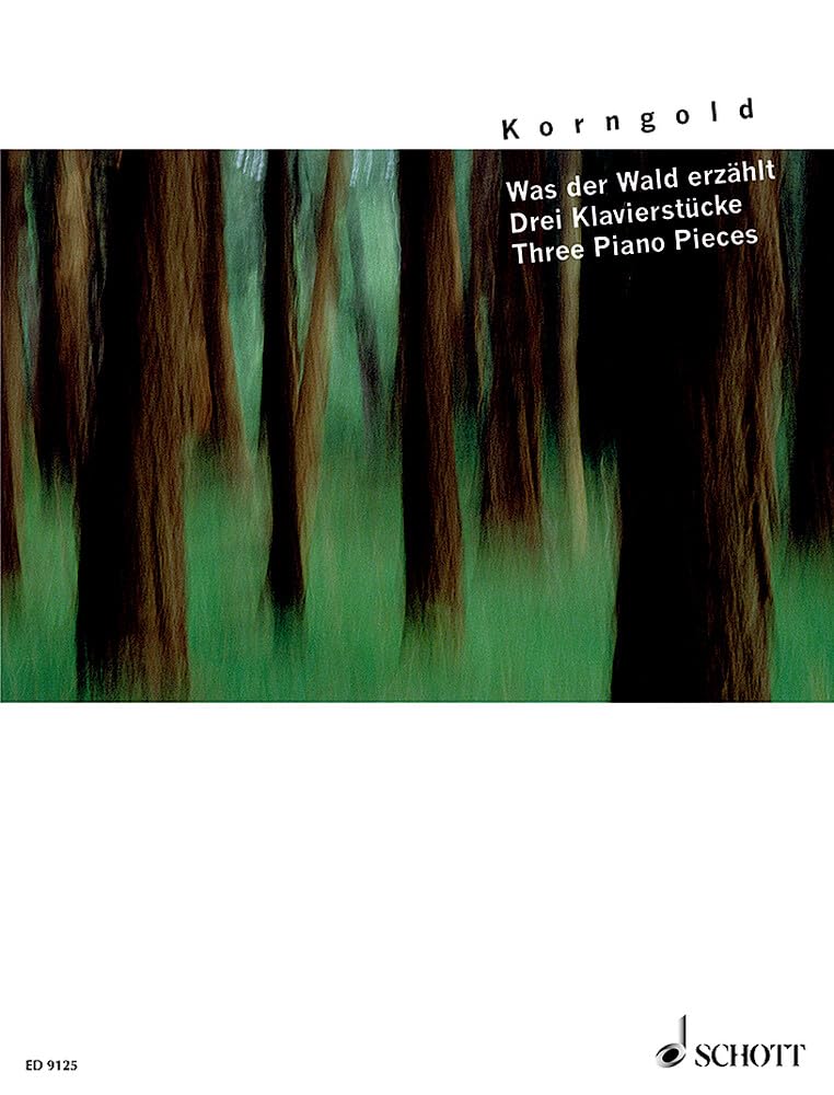 Was der Wald erzählt: Drei Klavierstücke. Klavier. Sheet Music