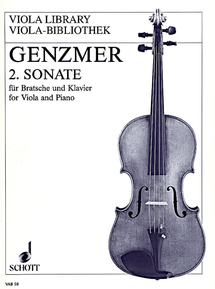 2. Sonate: GeWV 228. Viola und Klavier. (Viola-Bibliothek) Sheet Music