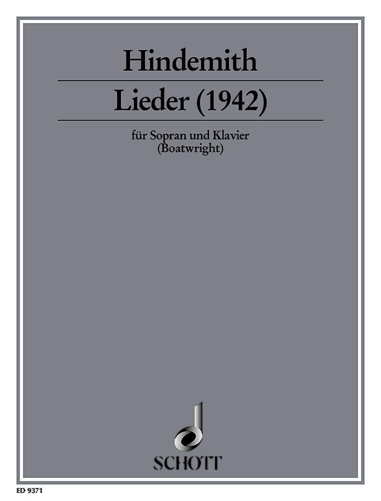 Lieder: auf deutsche, französische und lateinische Texte. Sopran und Klavier. Sopran. Sheet Music