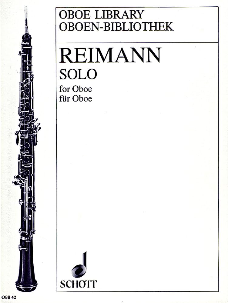 Solo: für Oboe. Oboe. (Oboen Bibliothek) Sheet Music