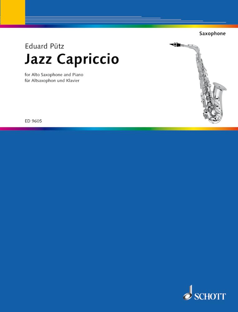 Jazz Capriccio: Alt-Saxophon und Klavier. Sheet Music