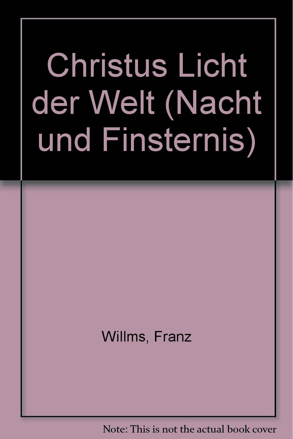 Christus Licht der Welt: "Nacht und Finsternis". mixed choir. Partition de chœur. Sheet Music