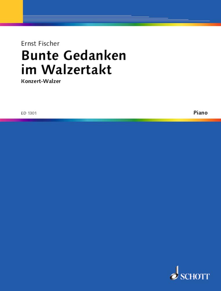 Bunte Gedanken: im Walzertakt. piano. book