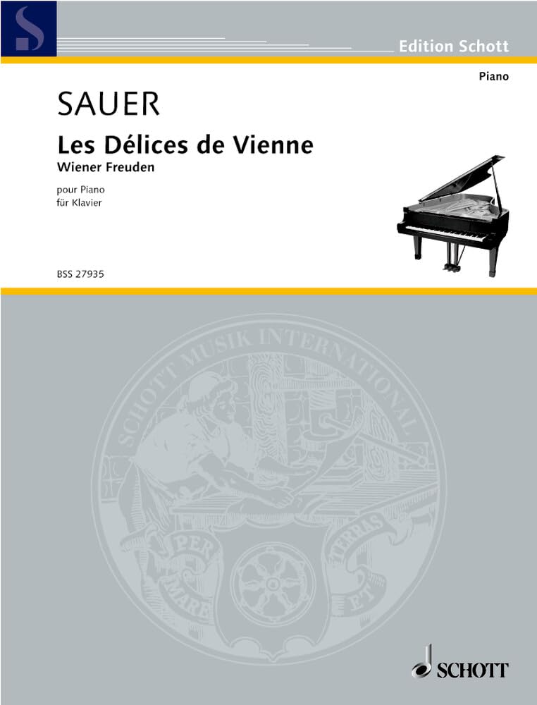 Les Délices de Vienne: Valse de bravoure. Edition de Concert. piano. book