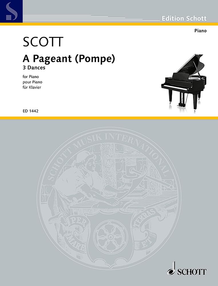 A Pageant (Pompe): 3 Tänze. Klavier. Sheet Music
