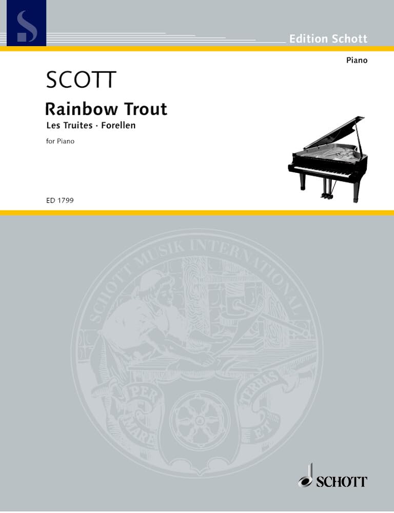 Rainbow Trout: Les Trouites - Forellen. Klavier. (Edition Schott) Sheet Music