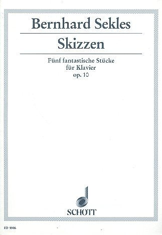 Skizzen op. 10 piano book