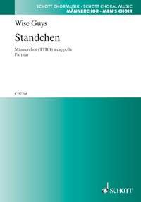 Product Image: Ständchen: "Wir ham erfahrn". men's choir (TTBB). Partition de chœur.