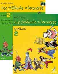 Die fröhliche Klarinette: Band 2 und Spielbuch 2. Klarinette. Sheet Music